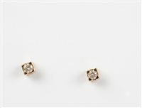 Earrings Promesse Woman in Rose Gold Diamante OPPXOR16